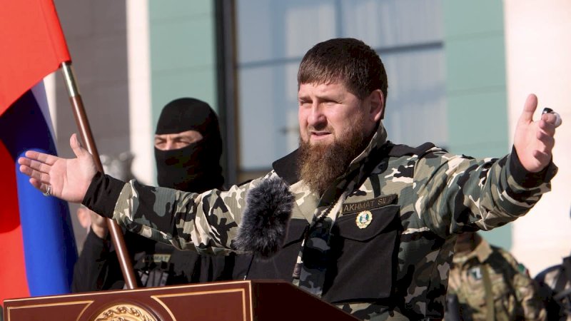 Ramzan Kadyrov, pemimpin Republik Chechnya  (Foto: Associated Press)