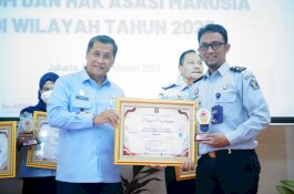 Kemenkumham Sulsel Terbaik Penyelenggara IPK-IKM