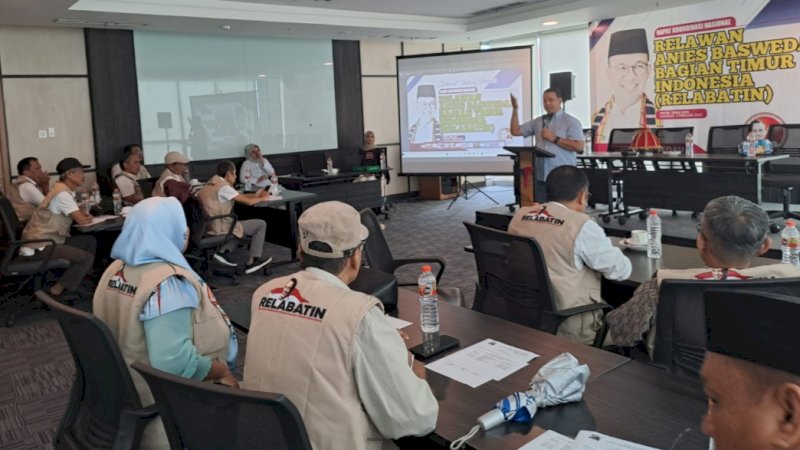 Relawan Anies Rakornas Kebut Struktur di 17 Provinsi Indonesia Timur