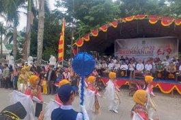 Lomba Marching Band antar Pelajar Sambut Hari Jadi ke-679 Sidrap