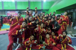 Cabang Sungguminasa Juara Umum di Kejurda I Tapak Suci Muhammadiyah Gowa