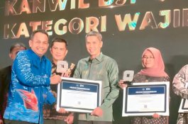 Pemkab Wajo Terima Penghargaan Wajib Pajak Pemungut/Bendahara dari Kanwil DJP Sulselbartra