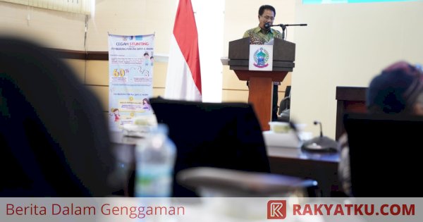 Pj Sekda Andi Aslam Luncurkan Buku Pedoman Strategi Komunikasi Pencegahan Stunting