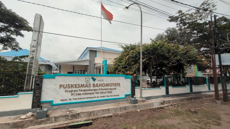 Puskesmas Bahomotefe, Kecamatan Bungku Timur, Kabupaten Morowali, Sulawesi Tengah