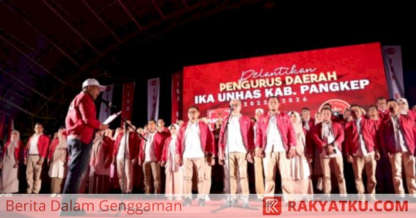 Danny Pomanto Lantik Pengurus IKA Unhas Pangkep, Ajak Peduli Alumni, Almamater, dan Masyarakat