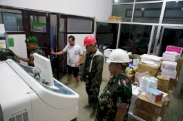 Pangdam Hasanuddin Pantau Banjir di Kota Makassar