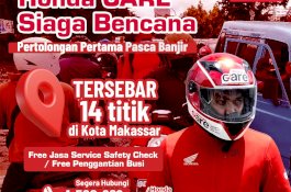 Astra Motor Tanggap Bencana, Honda Care Siaga Ada di 14 Titik
