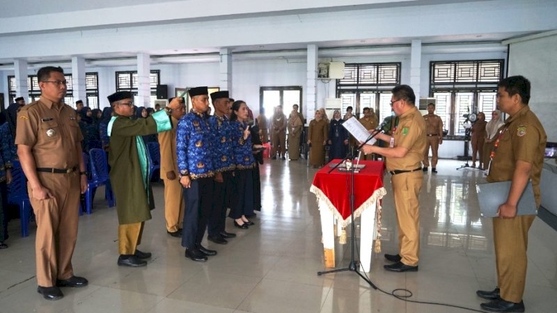 87 CPNS Sidrap Diangkat Jadi PNS, Ini Pesan Sekda Sidrap 