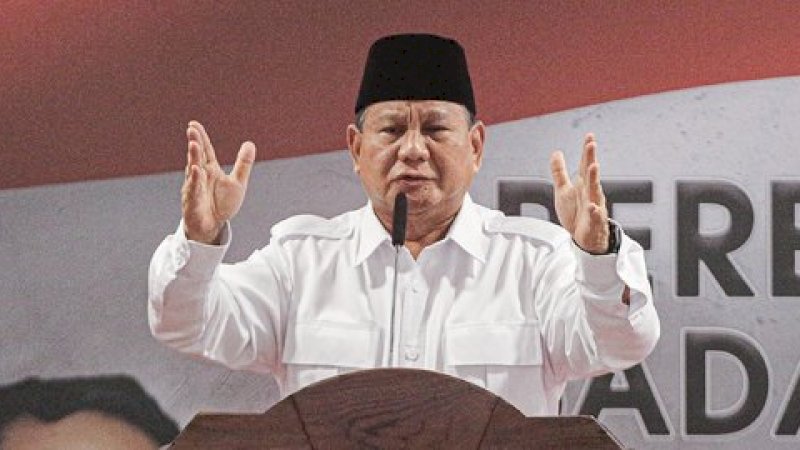 Prabowo resmikan Kantor Badan Pemenangan Presiden Partai Gerindra. (Liputan6.com/Faizal Fanani)