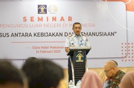 Liberti Sitinjak Minta Jajarannya Perkuat Sinergitas dalam Pengawasan dan Pengendalian Pengungsi