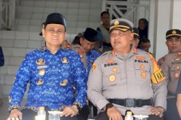 Pimpin Upacara HKN, Kapolres Barru: Terima Kasih Sudah Sinergi Hadapi Bencana