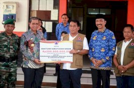 Pemkab Wajo Terima Bantuan Rp200 Juta dari BNPB untuk Penanganan Banjir
