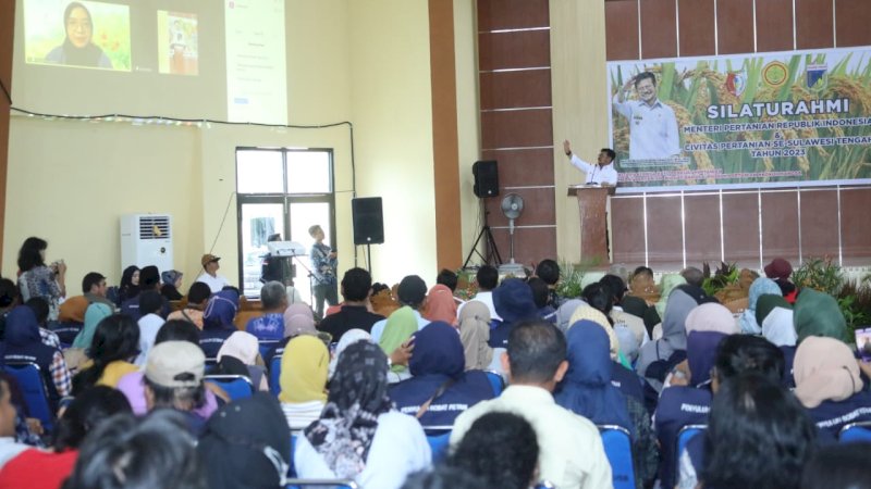 Mentan SYL Dorong Anak Muda Sulteng Bangun Pertanian Modern