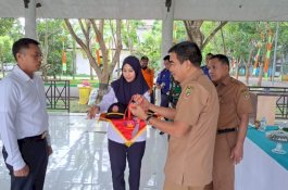 Pemkab Sidrap Adakan Diklat Pemadaman Api dan Keselamatan Kerja