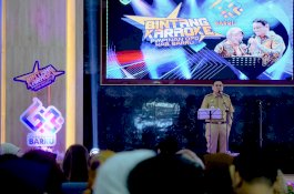 Lomba Karaoke Hari Jadi Barru Meriah, Pimpinan OPD Ramai-Ramai Bawa Supporter