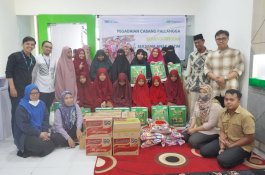 Pegadaian Makassar Salurkan Bantuan untuk 92 Panti Asuhan