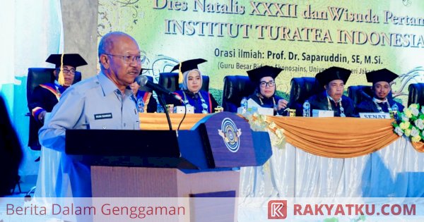 Bupati Jeneponto Hadiri Dies Natalis XXXII Institut Turatea Indonesia