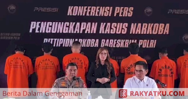 Polri Sita 220 Kg Sabu dan 705 Butir Ekstasi dari Tujuh Tersangka di Sulsel dan Aceh