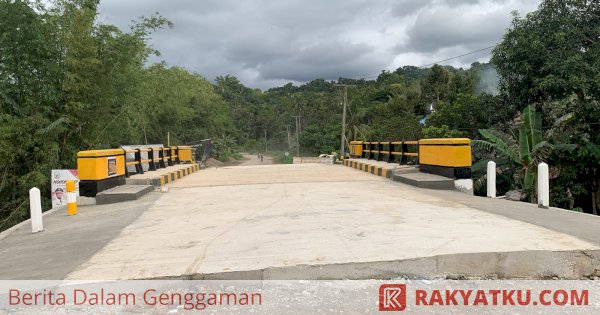 Ruas Jalan Penghubung Enrekang dan Kabupaten Pinrang Segera Rampung