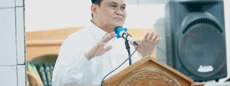 Bupati Doa Bersama Santri, Harapkan Barru Lebih Maju