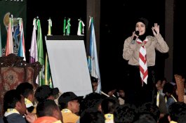 Jumpa Tokoh Raimuna 2023, Priska Sampaikan Pentingnya Leadership dalam Organisasi