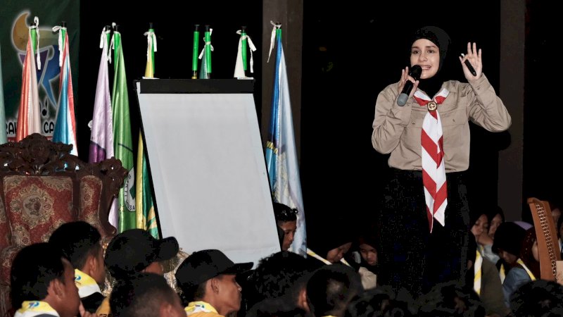 Jumpa Tokoh Raimuna 2023, Priska Sampaikan Pentingnya Leadership dalam Organisasi