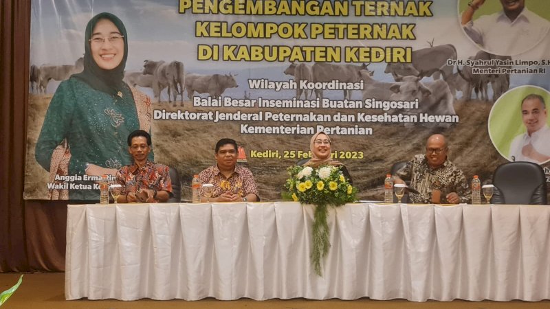 Komisi IV DPR RI Apresiasi Program Bimtek Kementan Dukung Pengembangan Peternakan di Kediri