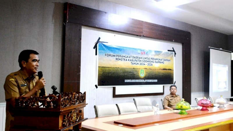 Susun RPD 2024-2026, Pemkab Sidrap Gelar Forum Perangkat Daerah