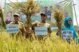 Wali Kota Parepare Hadiri Panen Perdana KTNA