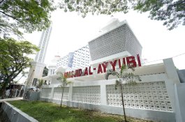 Pembangunan Masjid Al-Ayyubi Kompleks Kantor Gubernur Sulsel Telah Rampung