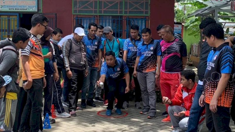 KKG PJOK Tallo Bersama FOPI Makassar Sosialisasi Cabang Olahraga Petanque