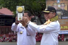 Taufan Pawe Pamer Piala Adipura, Diarak Keliling Kota Parepare