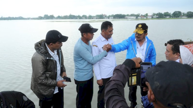 Mentan SYL Minta Percepatan Pemulihan Sawah Terdampak Banjir di Bekasi