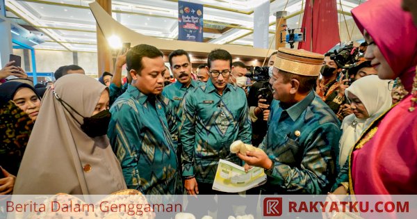 Menparekraf Sandiaga Apresiasi Sulsel Jadi Ikon Inacraft 2023