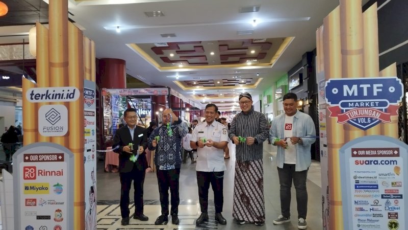 Kepala Dinas Pariwisata Makassar Resmi Buka MTF Market Volume VI