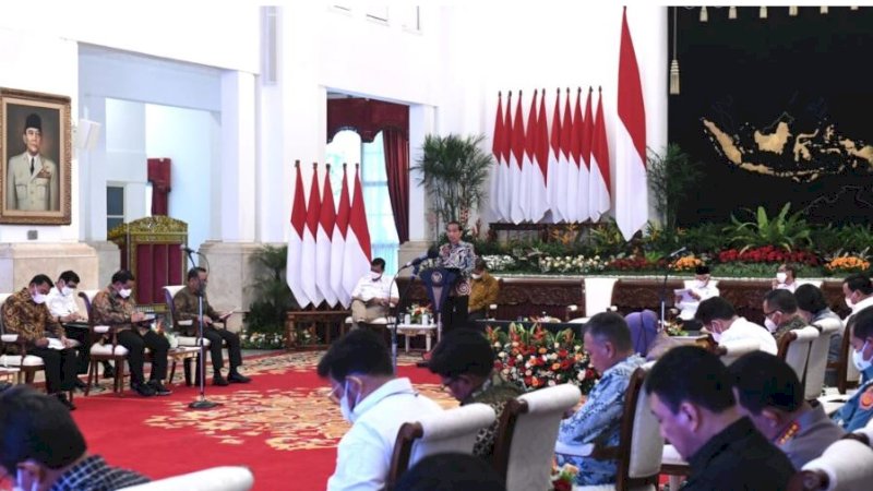 Sidang Kabinet Paripurna di Istana Negara, Jakarta, Kamis (2/3/2023). (Foto: BPMI Setpres)