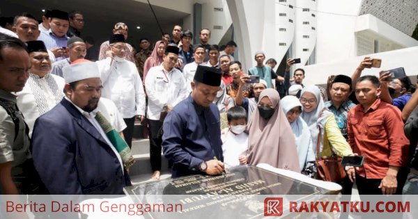 Andi Sudirman Resmikan Penggunaan Masjid Al-Ayyubi Kompleks Kantor Gubernur Sulsel