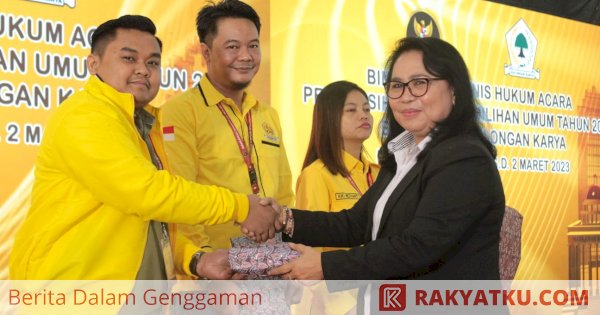 Delegasi Golkar Sulsel Masuk Peserta Terbaik Bimtek Hukum Acara Perselisihan Hasil Pemilihan Umum