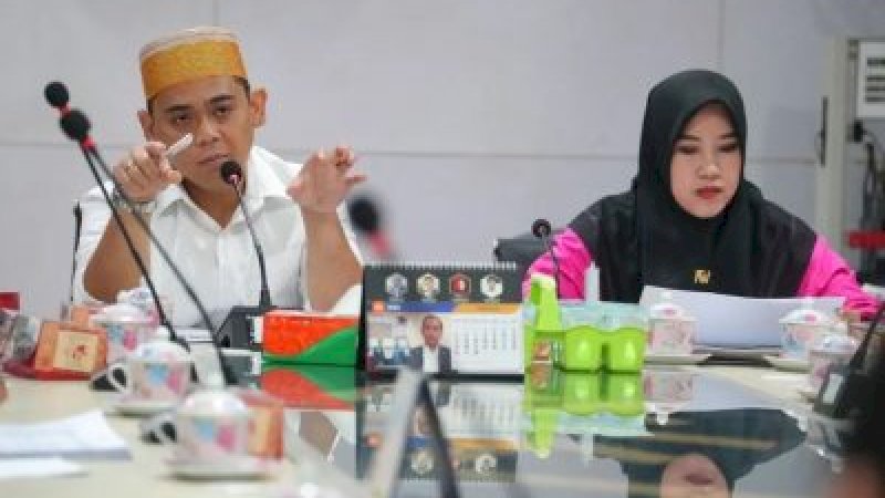 Komisi A DPRD Makassar Gelar Rapat Monev Triwulan I TA 2023