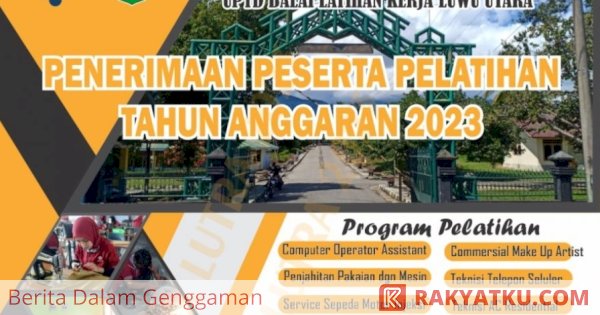 Dinas Transnaker Luwu Utara Buka 9 Program Pelatihan, Ini Syaratnya