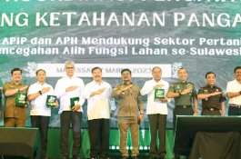 Mentan SYL Sinergi dengan APIP dan APH, Cegah Alih Fungsi Lahan