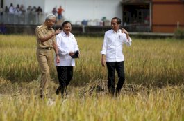 Jokowi, Prabowo dan Ganjar Kompak Upload Foto Bareng