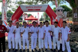 Kolaborasi dengan SMK 5 Bone AHASS Sulsel Gelar Service Gratis untuk Pelajar dan Pelanggan Honda
