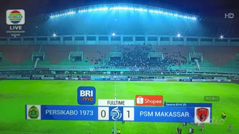 Menang Atas Persikabo, PSM Makassar Semakin Dekat dengan Gelar Juara Liga 1