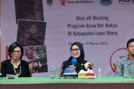 Hadirkan Program Grow Her Kakao, Bupati Luwu Utara: Perlindungan Anak Butuh Aksi Nyata