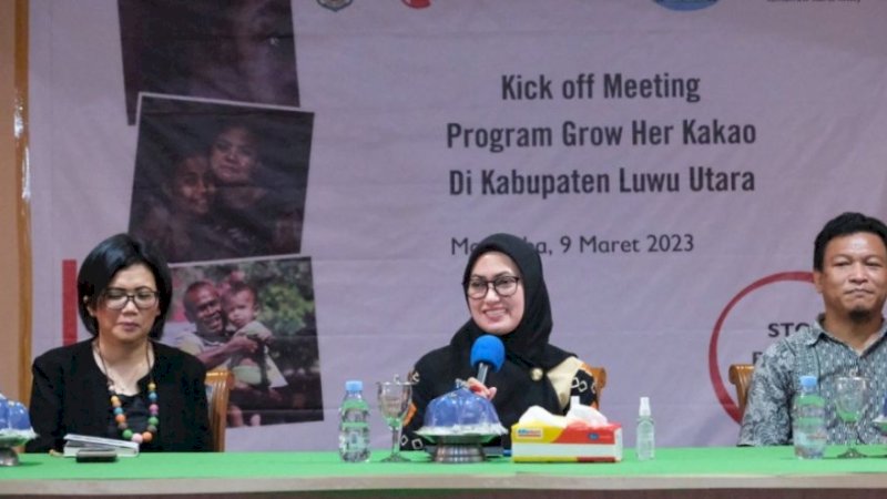 Hadirkan Program Grow Her Kakao, Bupati Luwu Utara: Perlindungan Anak Butuh Aksi Nyata