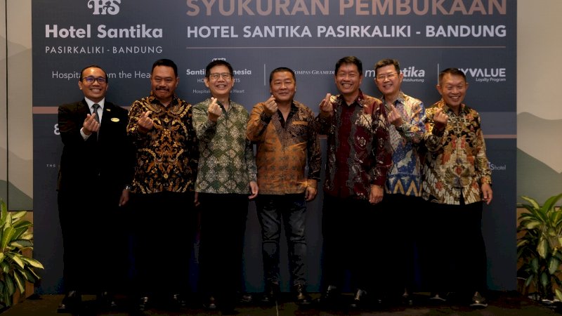 Hotel Santika Pasirkaliki Bandung Resmi Beroperasi, Ini Jadi Hotel yang ke-3 