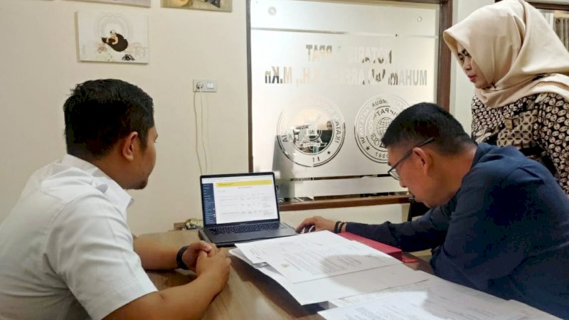Kanwil Kemenkumham Sulsel Monitoring Pelaksanaan Jabatan Notaris Di Sidrap