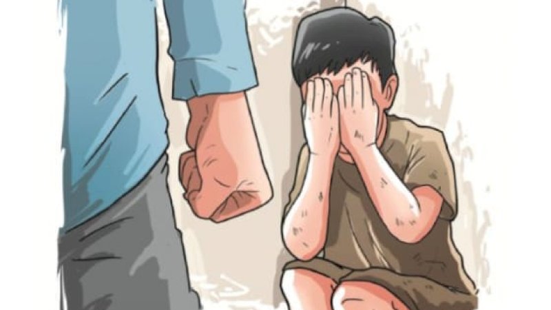 ilustrasi penganiayaan anak (Dok JawaPos)