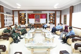 Pangdam Hasanuddin dan APINDO Bahas Gebyar Ramadhan